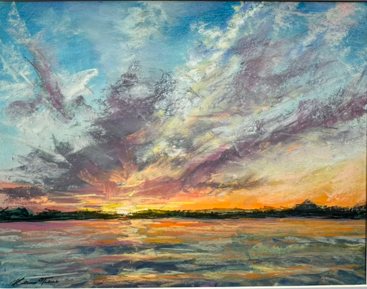 Sunset from Bristol Harbor, RI